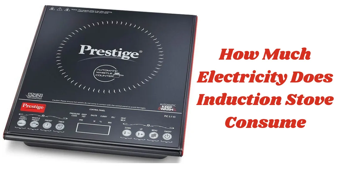 how much electricity does induction stove consume