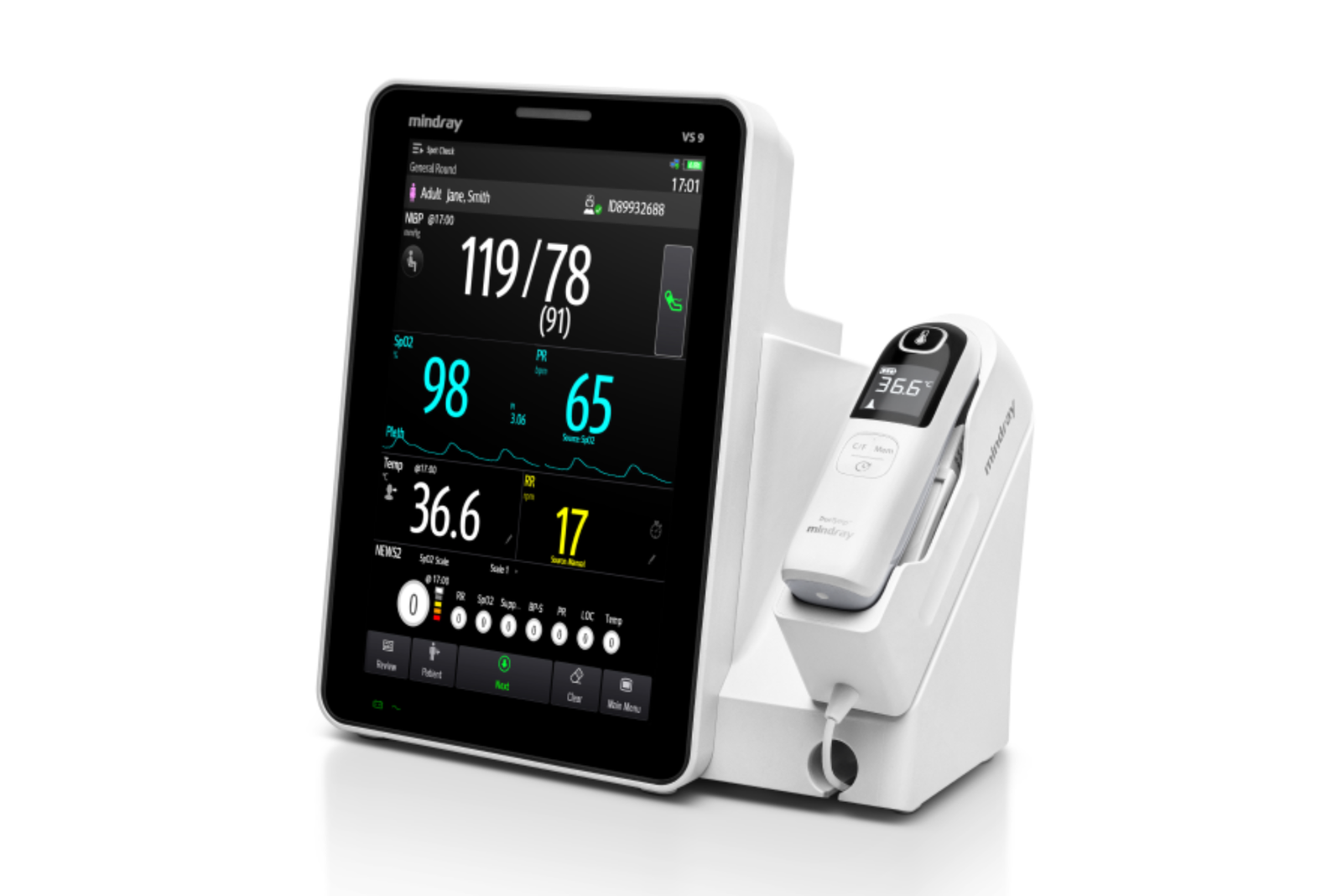 Point-of-Care Efficiency with Portable Vital Signs Monitors