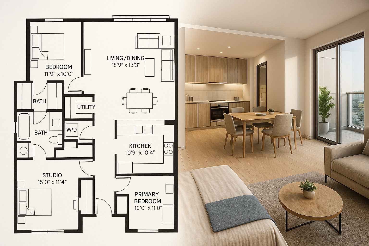 What are the Floor Plans in REEF 998