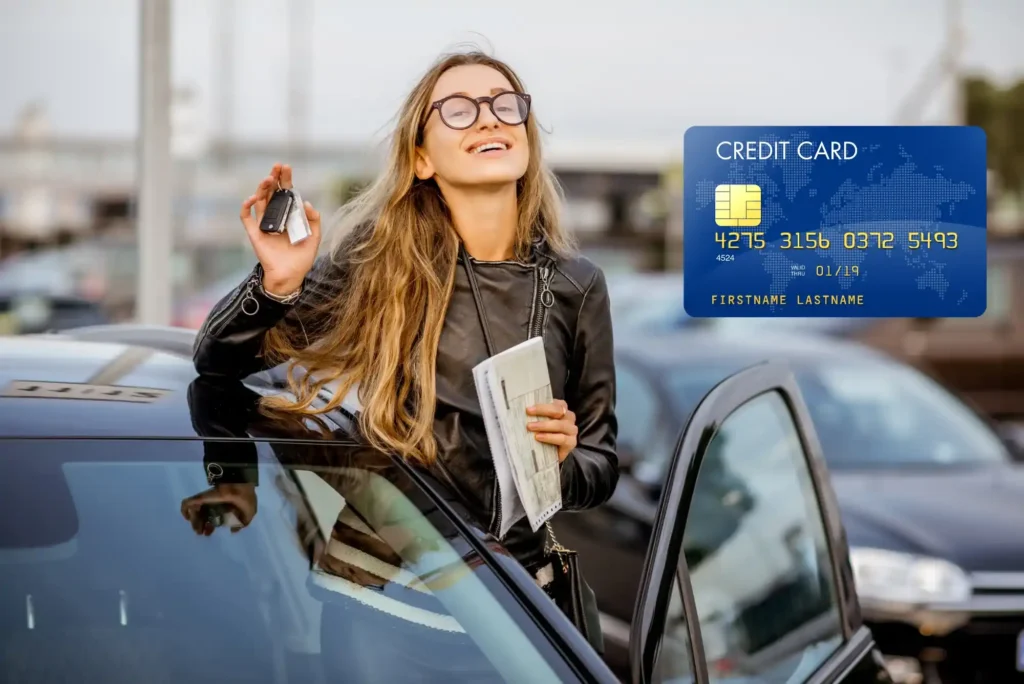 rent a car at Dubai airport without a credit card